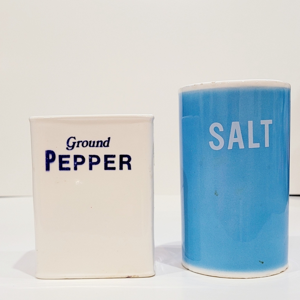 Large Betty St John For Shafford Salt and pepper